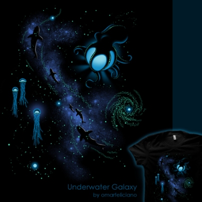 UnderwaterGalaxy ShirtComp 500